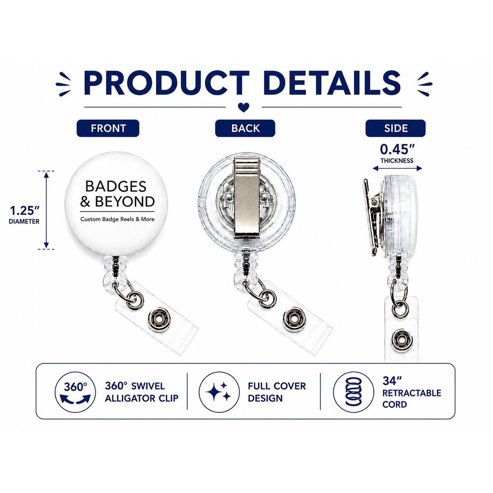 SPED Teacher Badge Reel Special Education Retractable ID Holder Gift - Picture 3 of 3